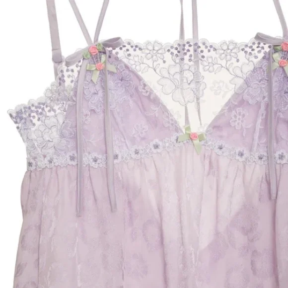 NWT For Love & Lemons Margaux Slip Dress - Picture 5 of 7